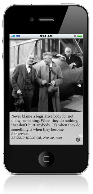 Never blame a legislative body for not doing something. When they do nothing, that don’t hurt anybody. It’s when they do something is when they become dangerous. BEVERLY HILLS, Cal., Nov. 22.