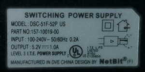 power supply spec