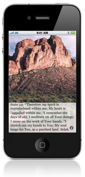 Psalm 143:4 Therefore my spirit is overwhelmed within me; My heart is [Or desolate] appalled within me. 5 I remember the days of old; I meditate on all Your doings; I muse on the work of Your hands. 6 I stretch out my hands to You; My soul longs for You, as a parched land. Selah.